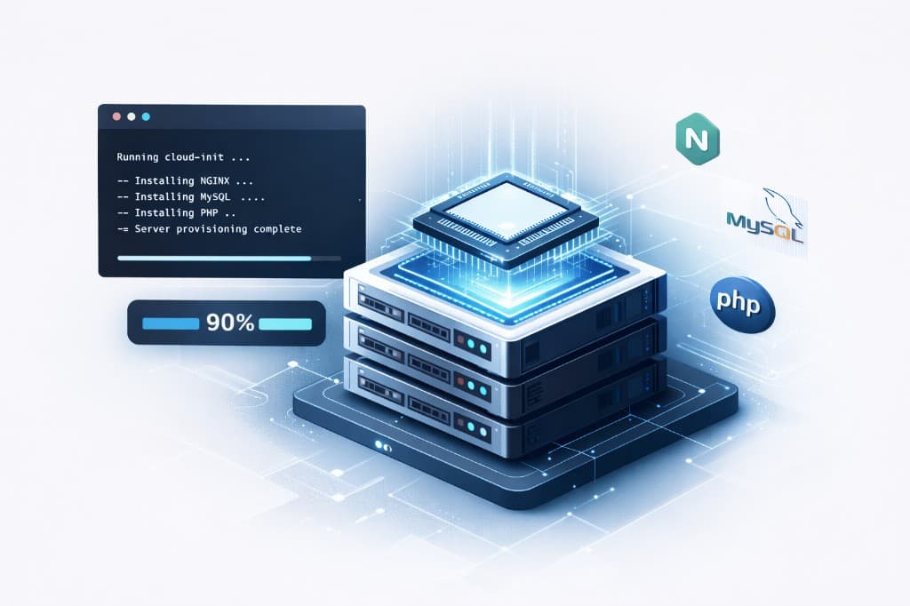 Server provisioning with NGINX, MySQL and PHP